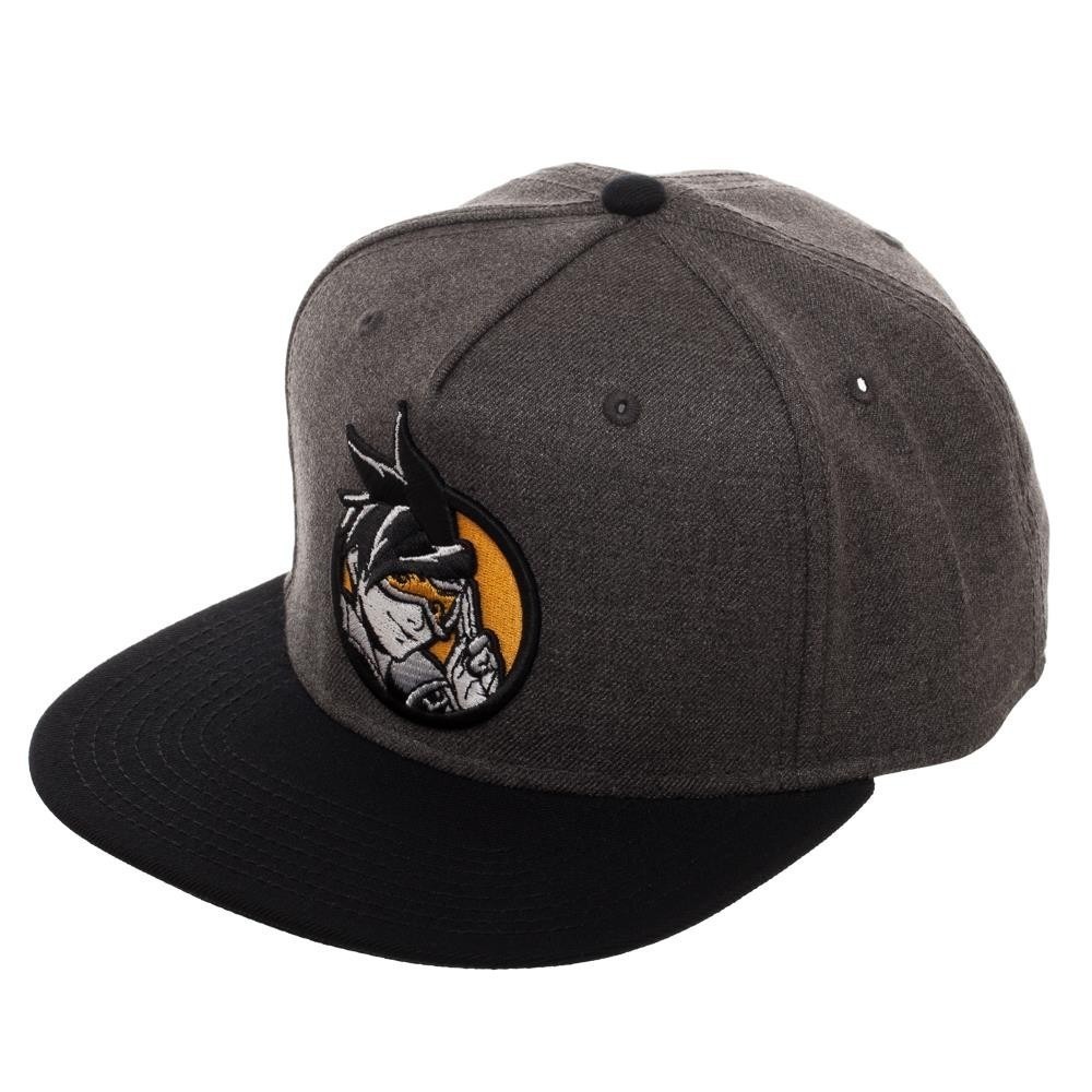 Tracer Overwatch Snapback Flatbill Hat NEW Blizzard Game Gaming Bioworld